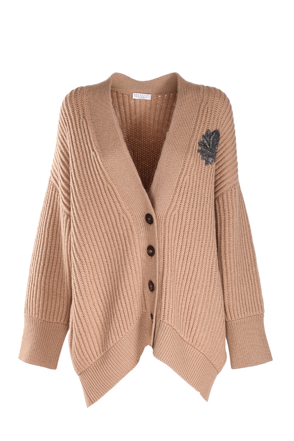 shop BRUNELLO CUCINELLI Saldi Cardigan: Brunello Cucinelli cardigan in cashmere Piuma con Swarovski® Crest.
Chiusura con bottoni in corno.
Maniche lunghe.
Spalla abbassata.
Maglia a costa.
Decorazioni in monile Nickel-free.
Composizione: 100% Cashemere.
Fabbricato in Italia.. M52526216-C2801 number 5412714